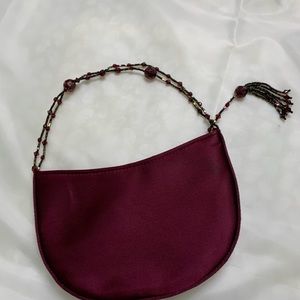 Small Burgundy After Five Bag